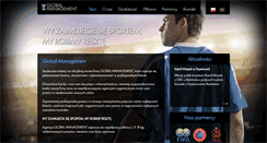 Desktop Screenshot of global-sport.pl