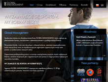 Tablet Screenshot of global-sport.pl