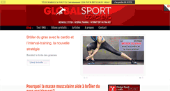 Desktop Screenshot of global-sport.fr