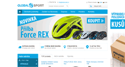 Desktop Screenshot of global-sport.cz