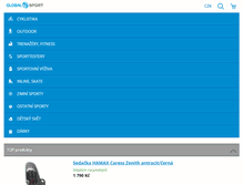 Tablet Screenshot of global-sport.cz