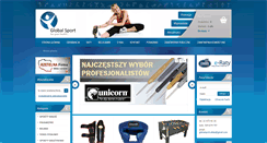 Desktop Screenshot of global-sport.com.pl
